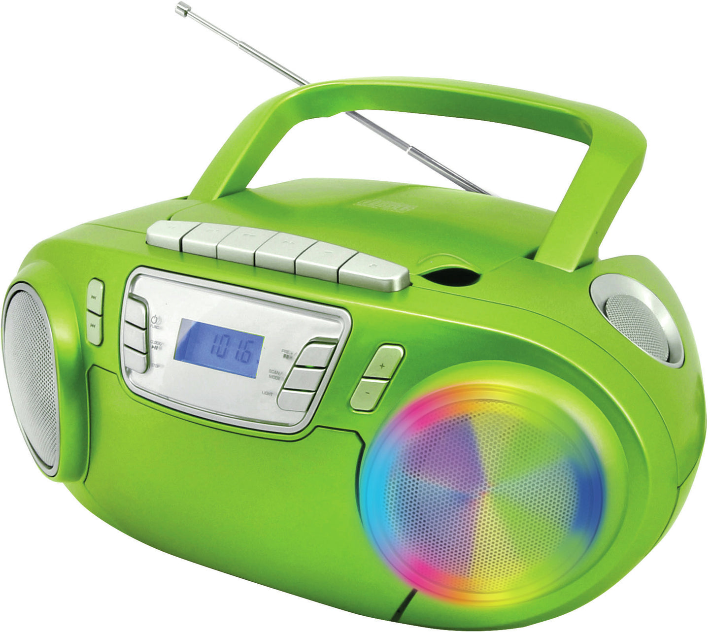Soundmaster SCD5800GR Analog 3 W Green, Silver