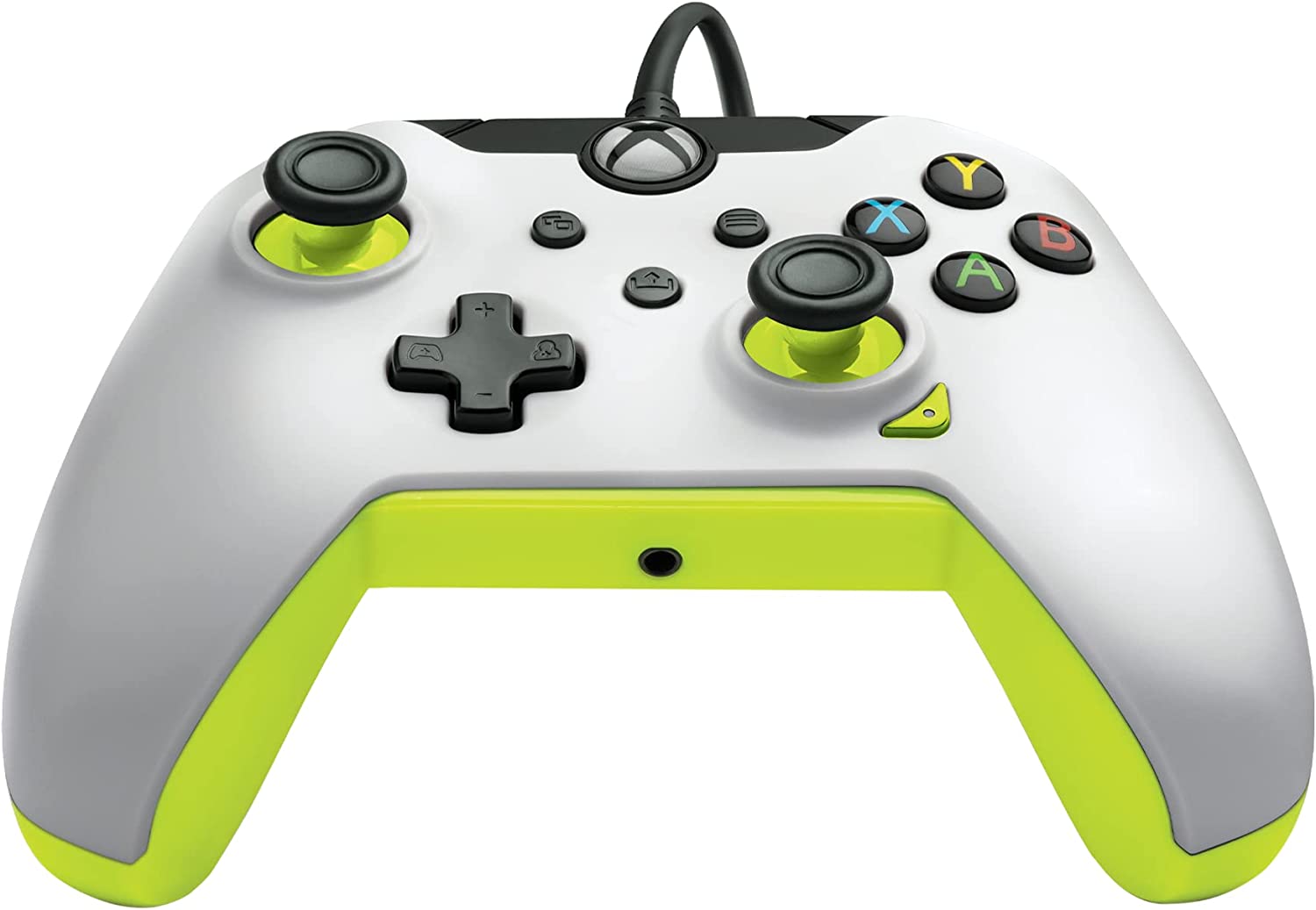 PDP Wired Controller Electric White for Xbox Series X|S, Gamepad, Wired Video Game Controller, Gaming Controller, Xbox One, Officially Licensed - Xbox Series X