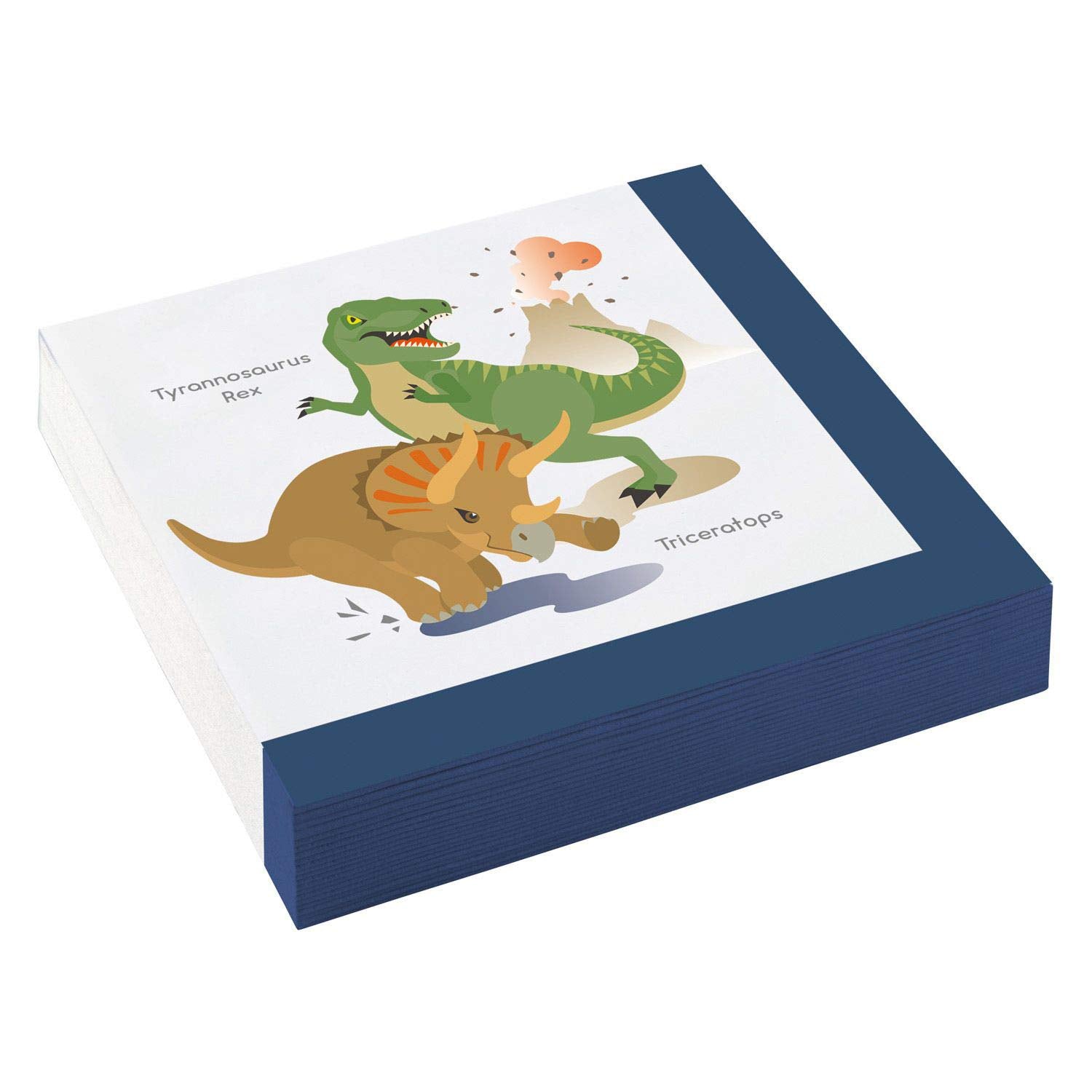 Amscan 9903973 20 Napkins Happy Dinosaur Design