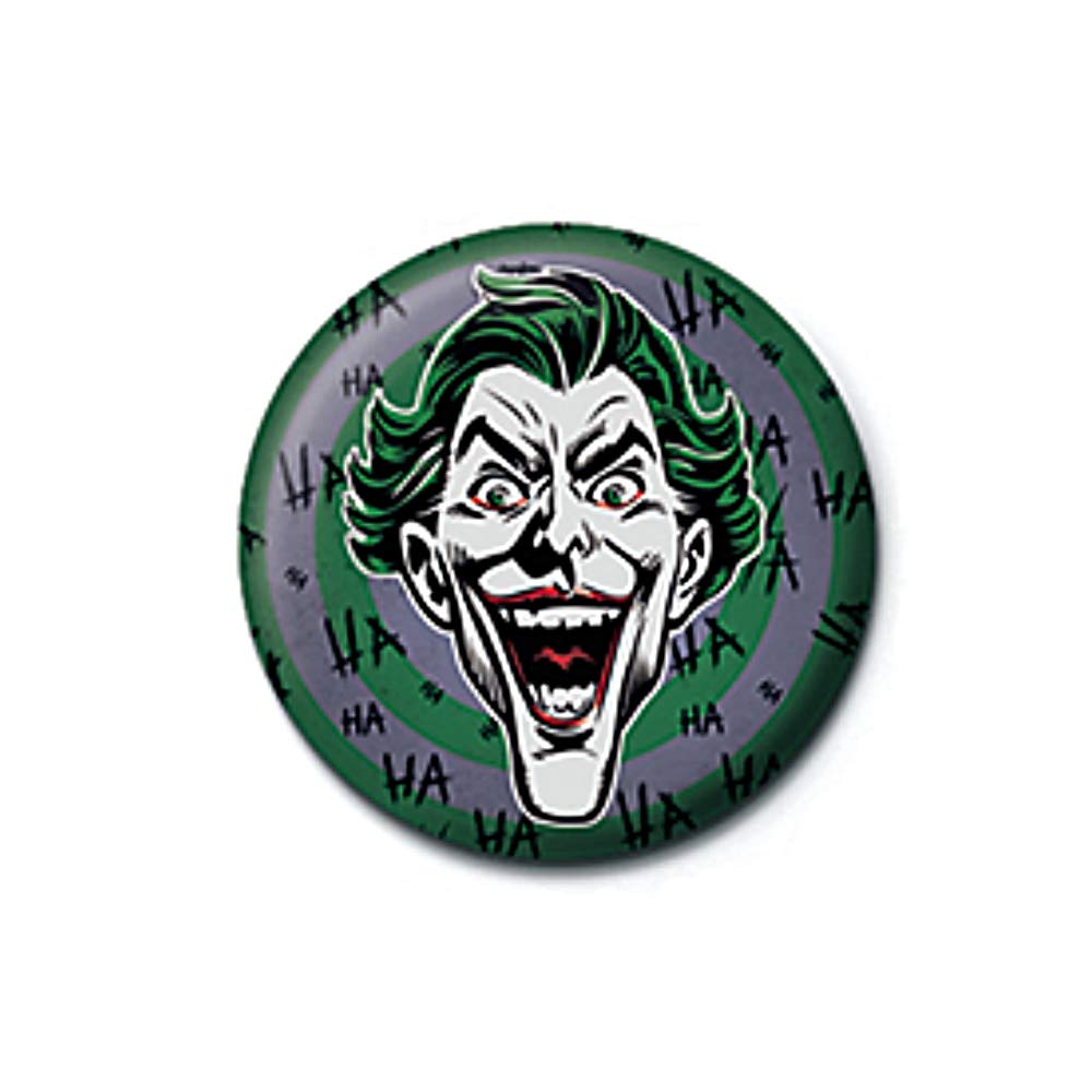The Joker Hahaha Badge - N/A - One Size