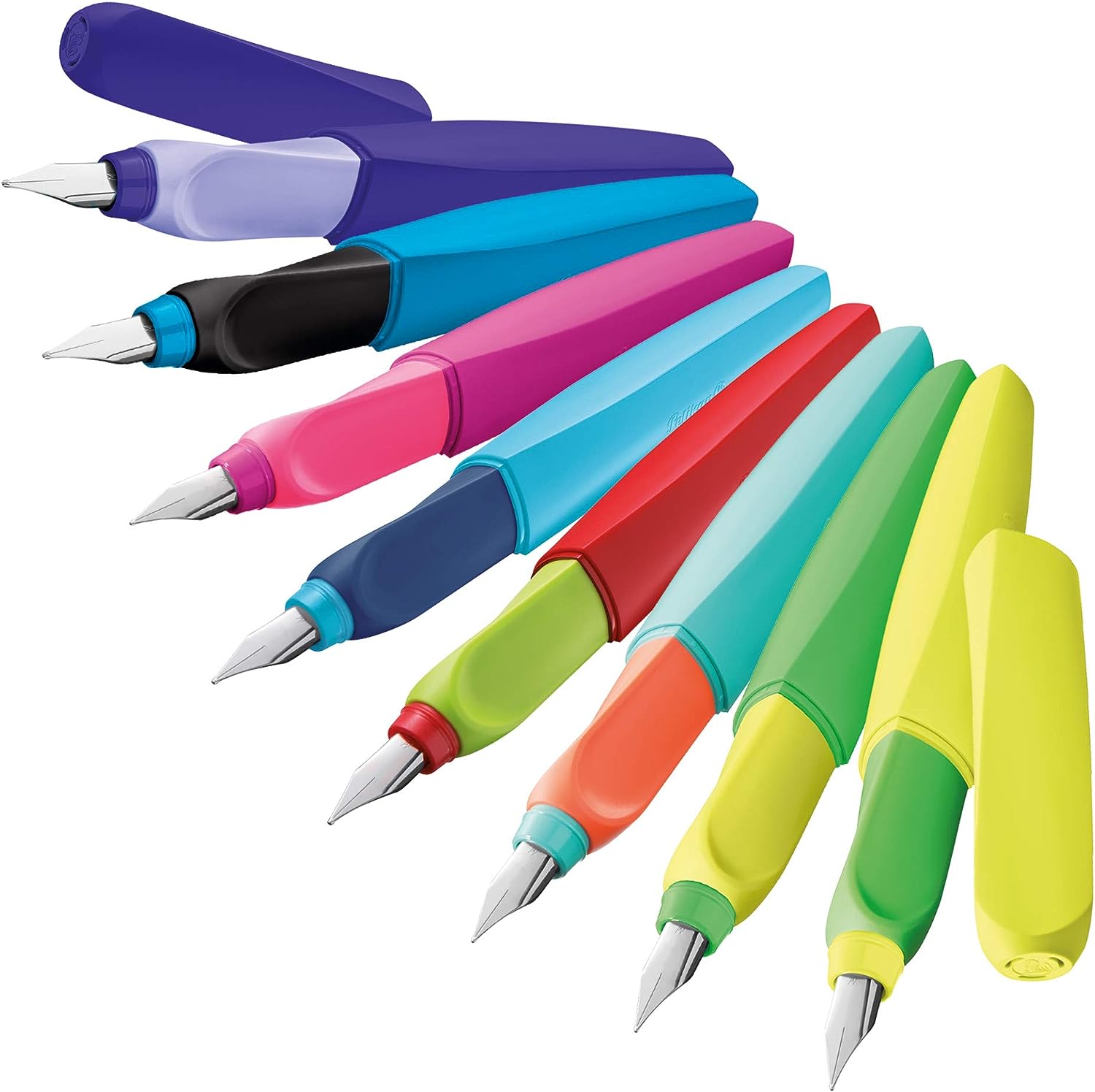 Pelikan Twist Cold Alaska M Fountain Pen for Right and Left-Handed Users