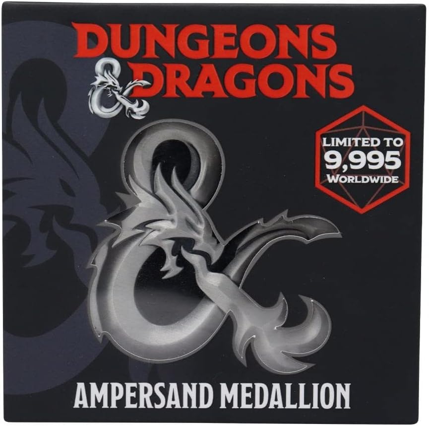 Fanattik DUNGEONS & DRAGONS - Ampersand Limited Edition Medallion