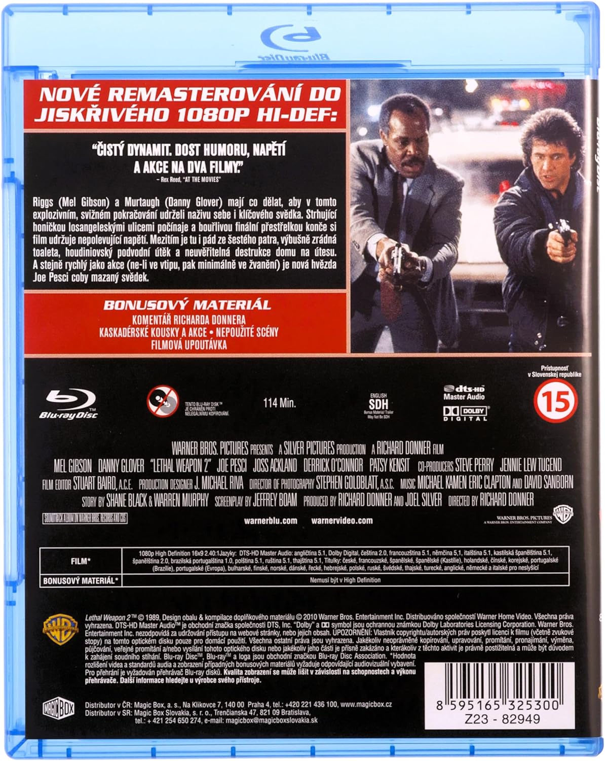 arma letale 2 / Lethal Weapon 2 Italian Import