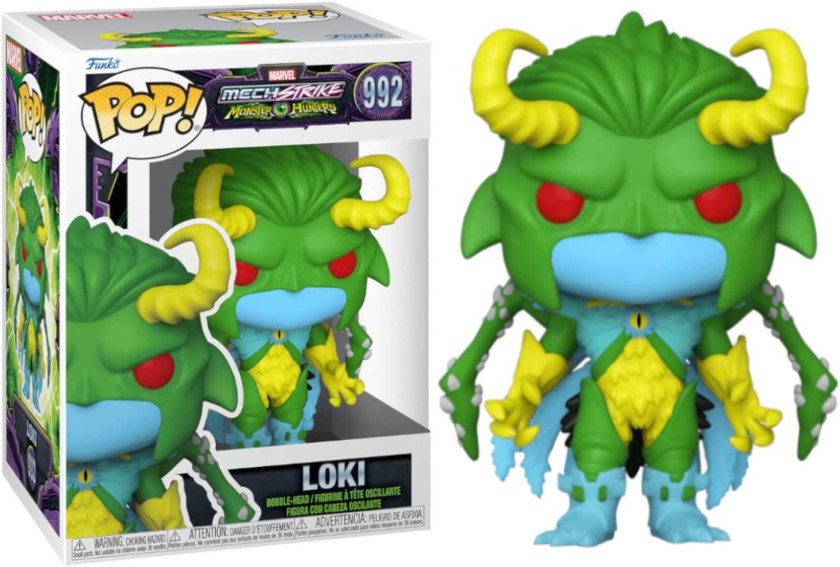 Funko POP! Marvel: Monster Hunters - Loki - Marvel Comics - Collectable Vinyl Figure - Gift Idea - Official Merchandise - Toys for Kids & Adults - Comic Books Fans - Model Figure for Collectors