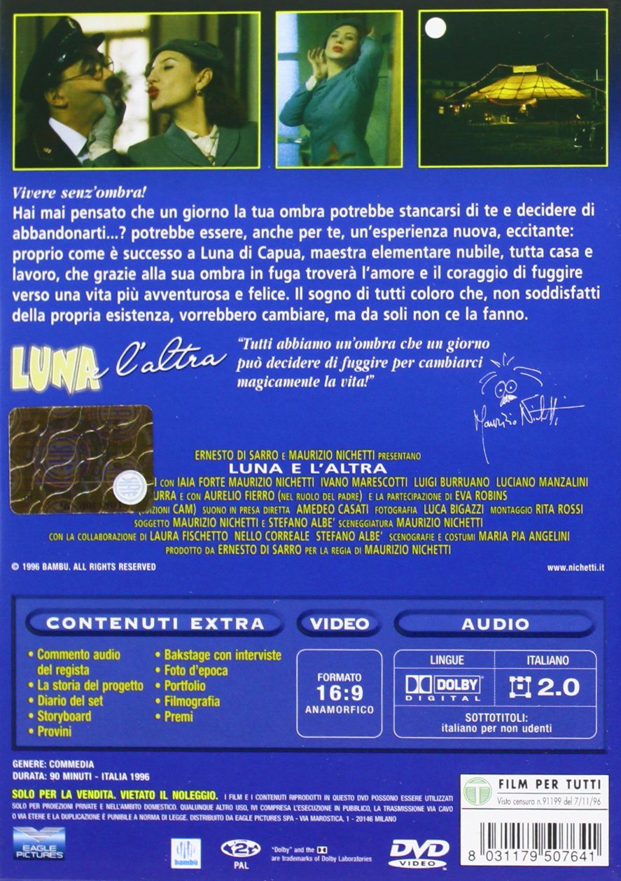 luna e l'altra Italian Import