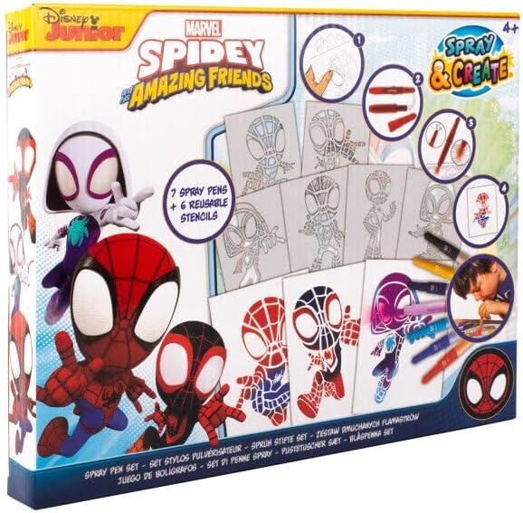 Canenco - Spidey Blaaspennen Set