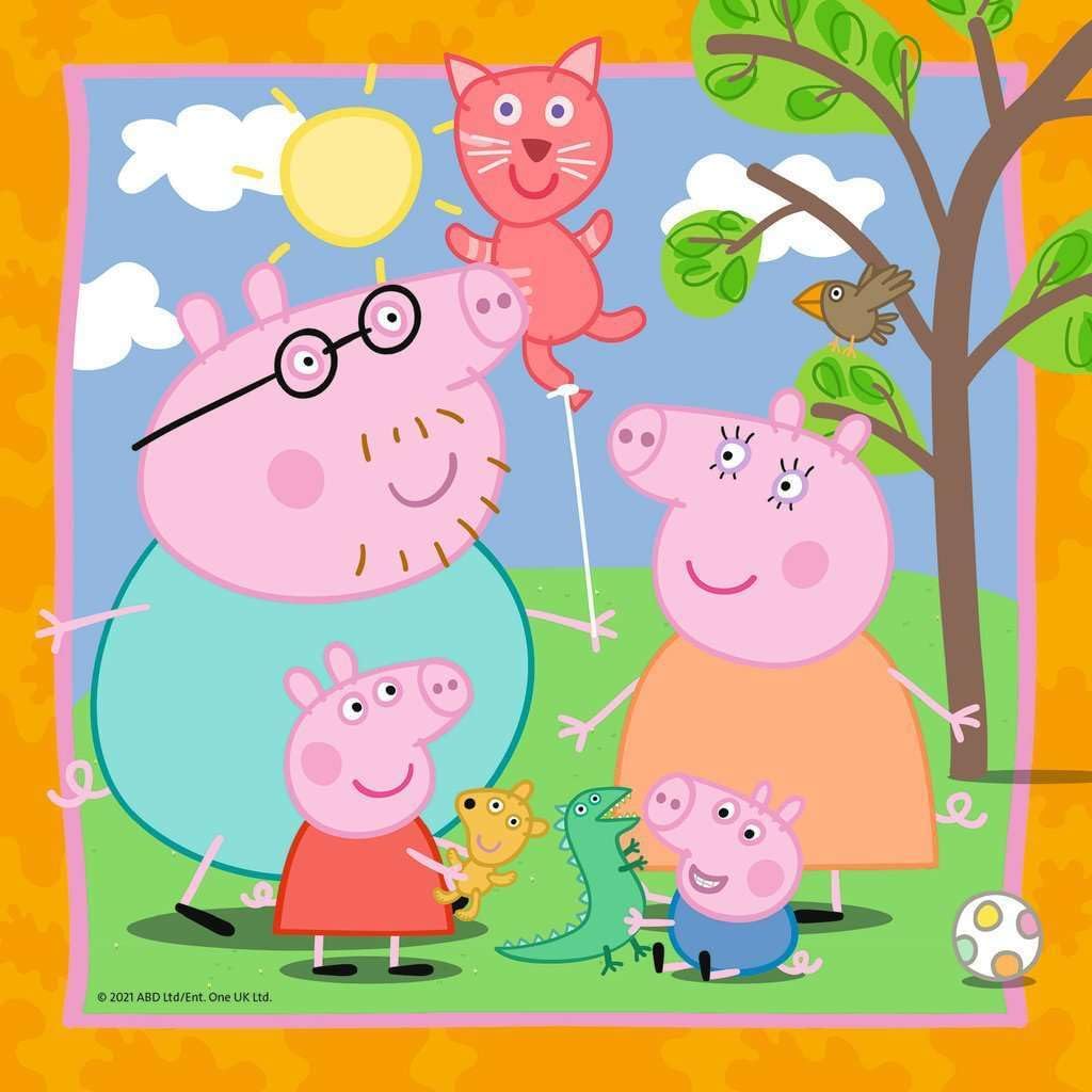 Ravensburger Peppa Pig Jigsaw Puzzles For Kids Age 5 Years Up - 3X 49 Pieces