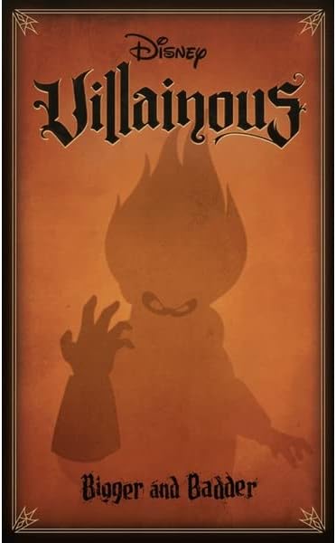 Ravensburger Disney Villainous Bigger and Badder Family Strategy Board Game for Adults & Kids Age 10 Years Up - Can Be Played as a Stand-Alone or Expansion Single