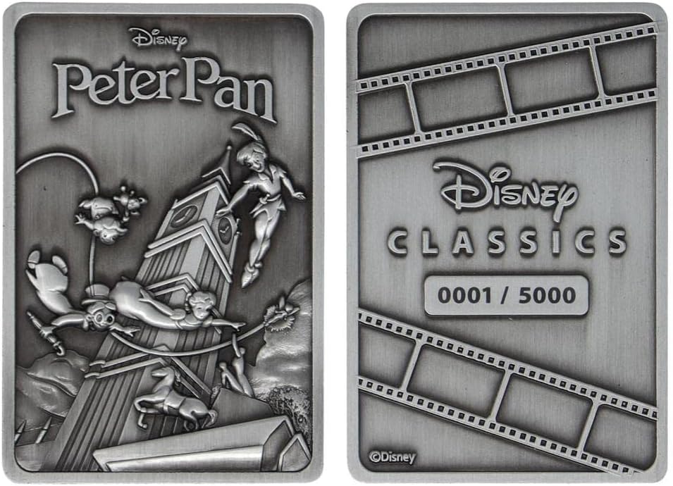 FANATTIK DISNEY - Peter Pan - Lingot en Métal - Limited Edition