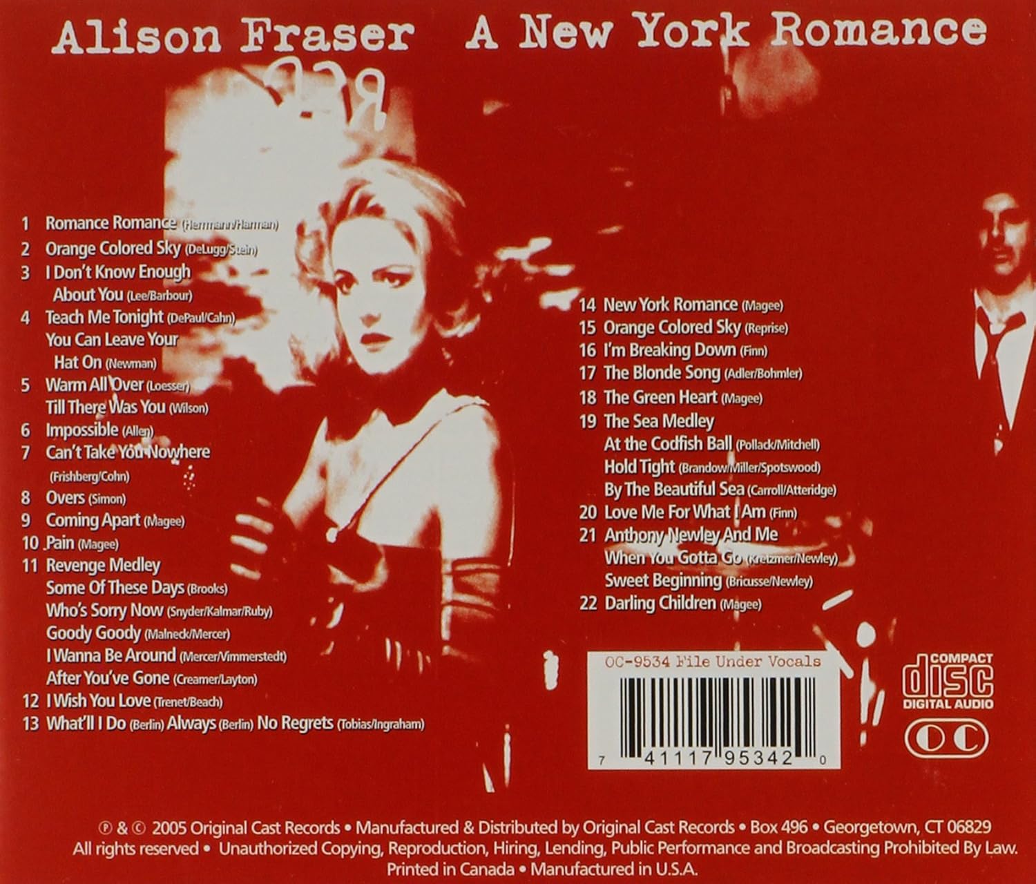 Alison Fraser-New York Romance