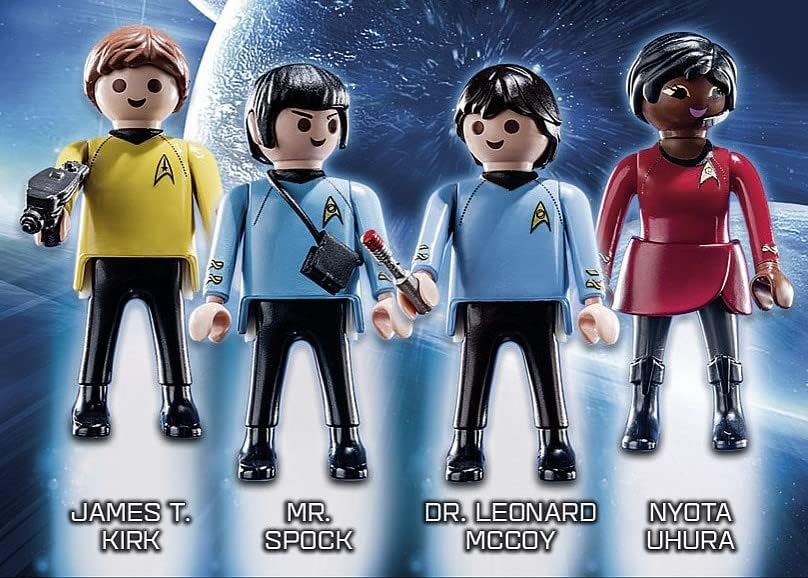 Playmobil 71155 Star Trek Figure Set, Collectable Toy, Fun Imaginative Role-Play, Playset Suitable for Children Ages 10+