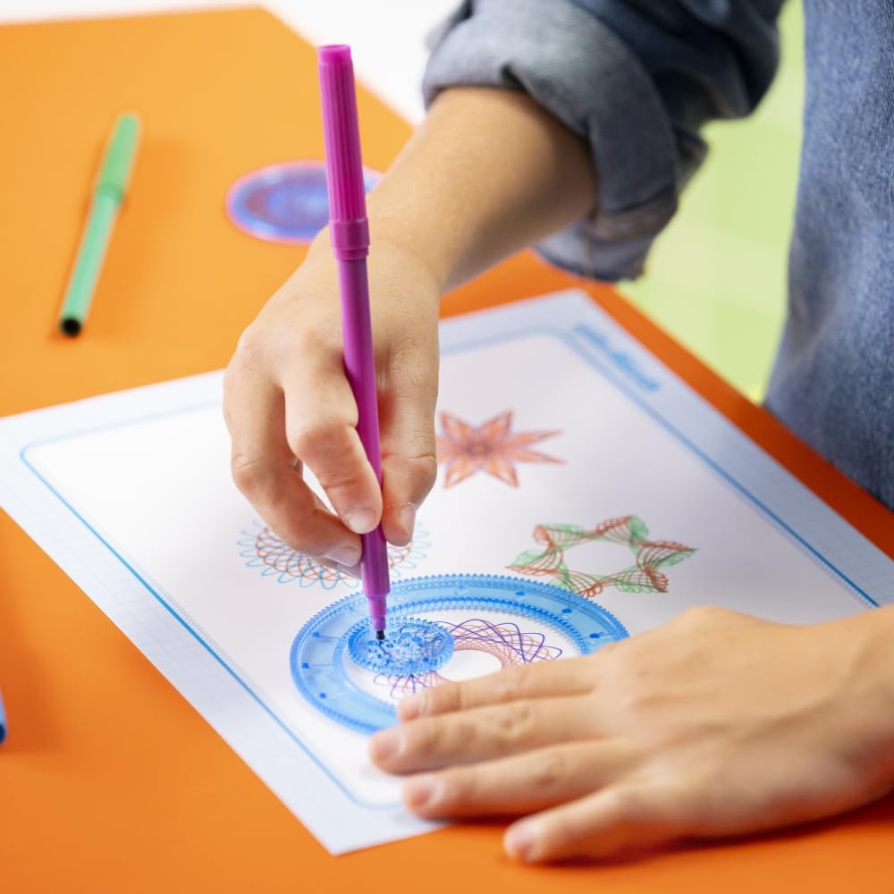 Spirograph Original, Multicolor, One Size (SP202) Original with Markers One Size Multicolor