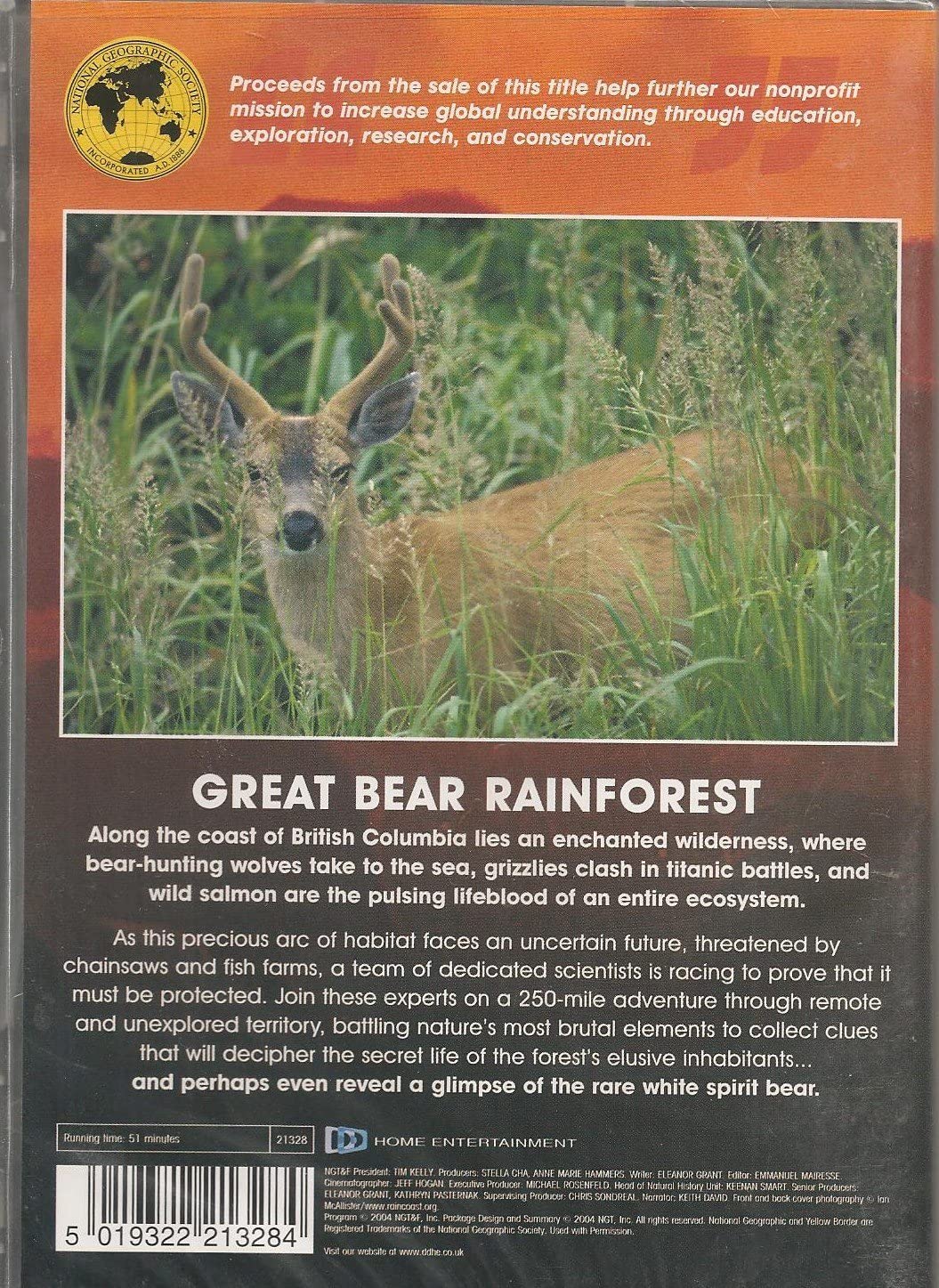 5019322213284 Great Bear Rainforest- National Geographic DVD