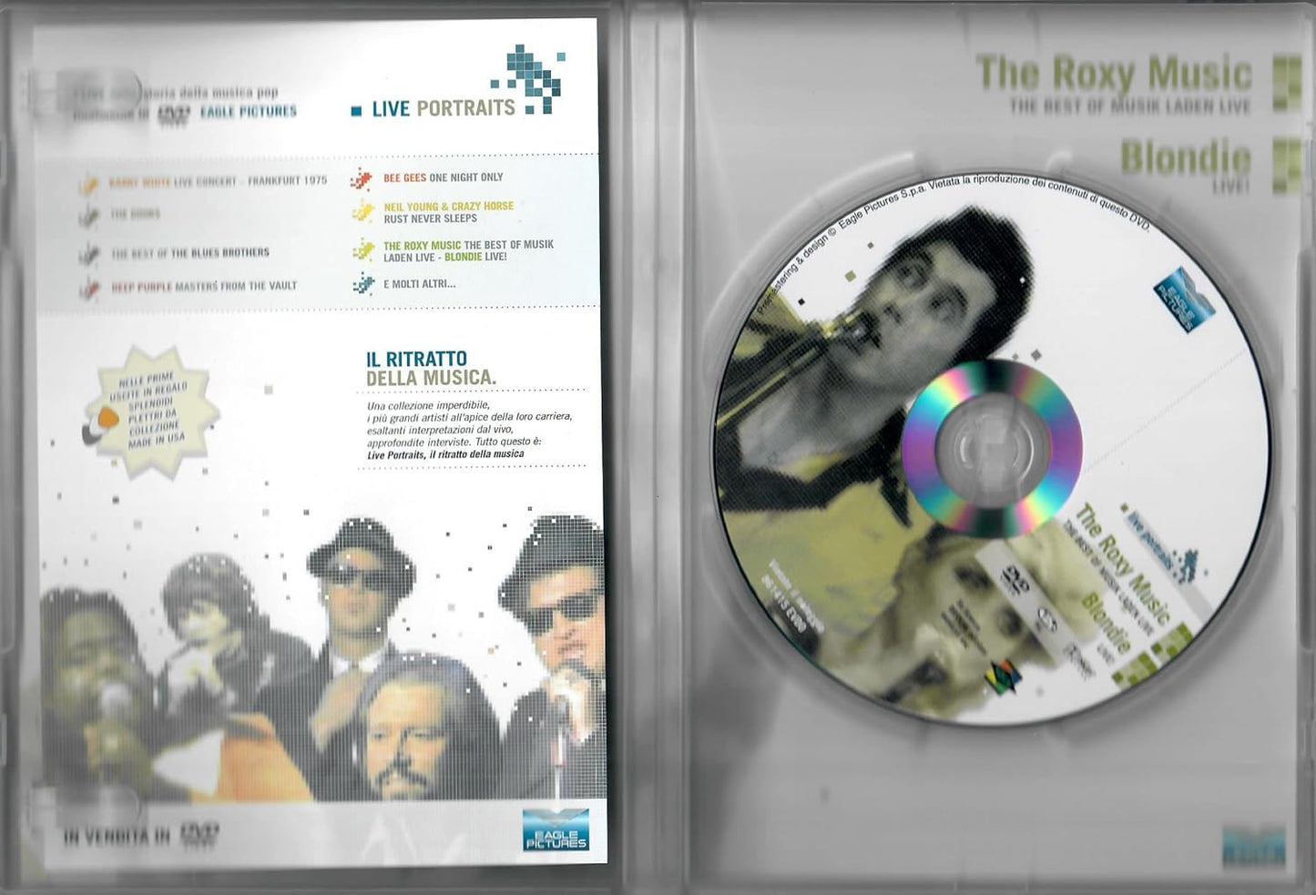 The Roxy Music The Best Of Music Laden Live Blondie Live