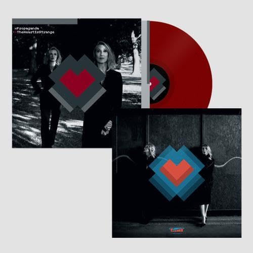 Heart Is Strange - Red Colored Vinyl with Art Print