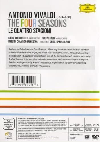 Vivaldi - The Four Seasons: English Chamber Orchestra (Kremer)