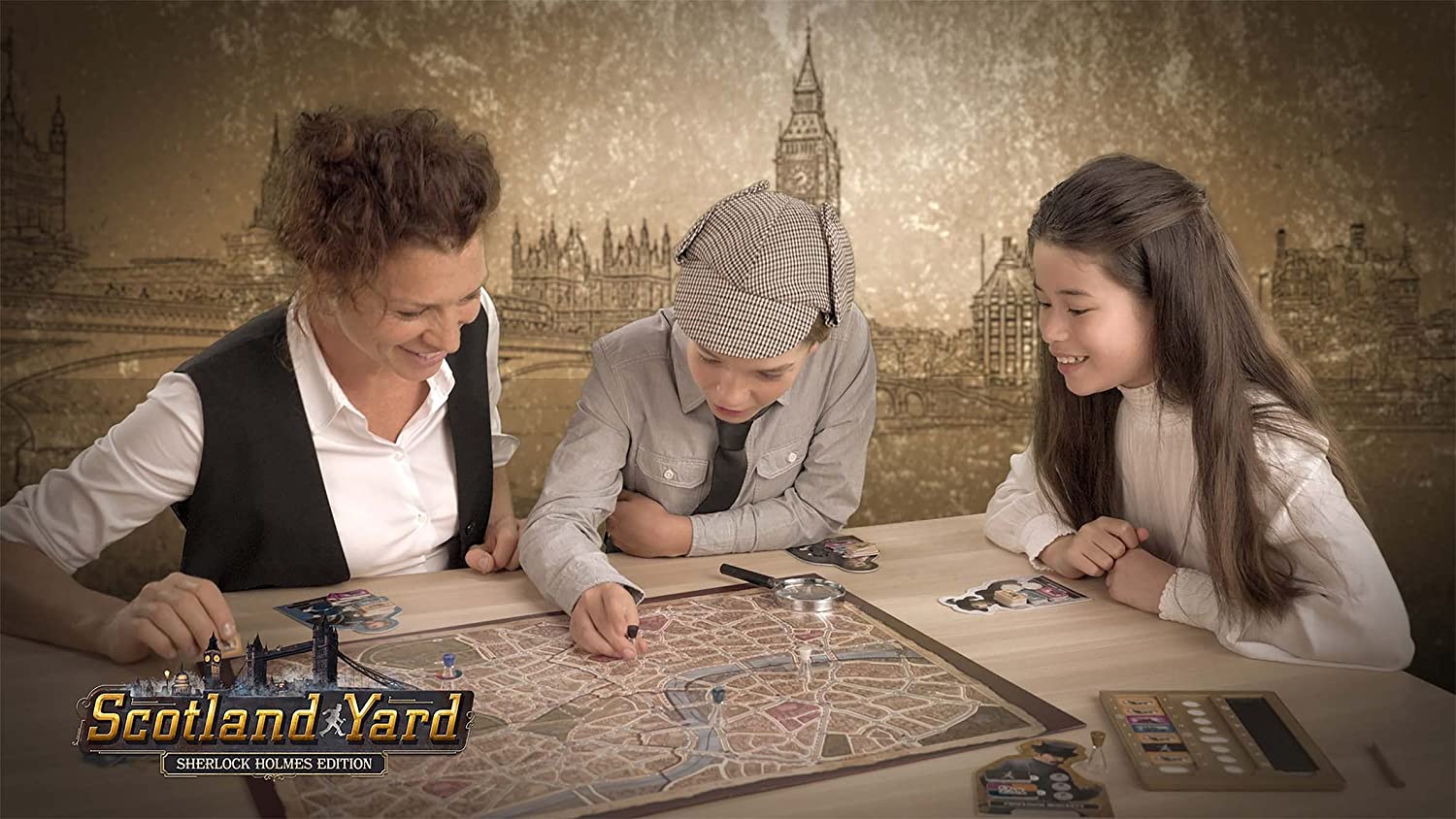 Ravensburger Scotland Yard Sherlock Homes Edition - Family Strategy Board Games for Kids and Adults Age 8 Years Up - 2 to 6 Players