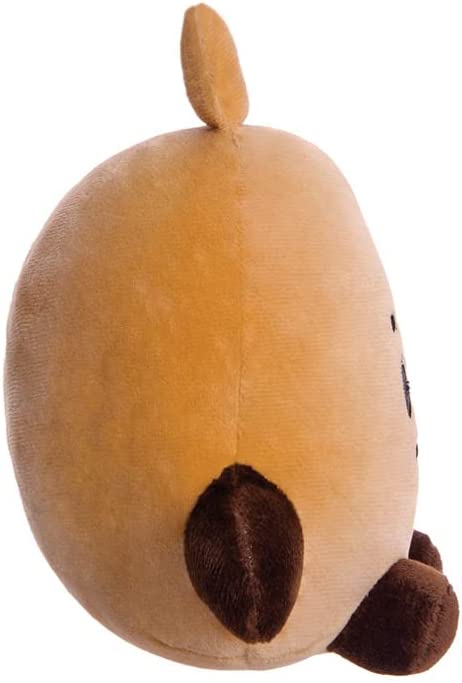 AURORA, 61475, BT21 Official Merchandise, Baby SHOOKY Sitting Doll 8In, Soft Toy, Brown
