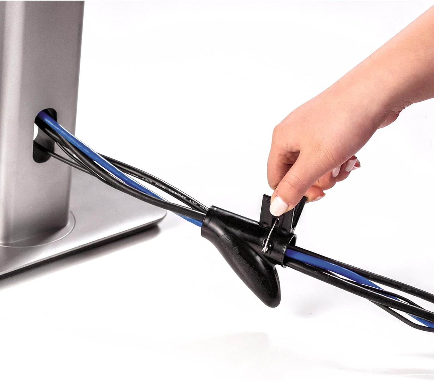 Fellowes Cable Zip | Cable Tidy Tube | Cable Management Sleeve | 2 Metre Length, 2cm Diameter