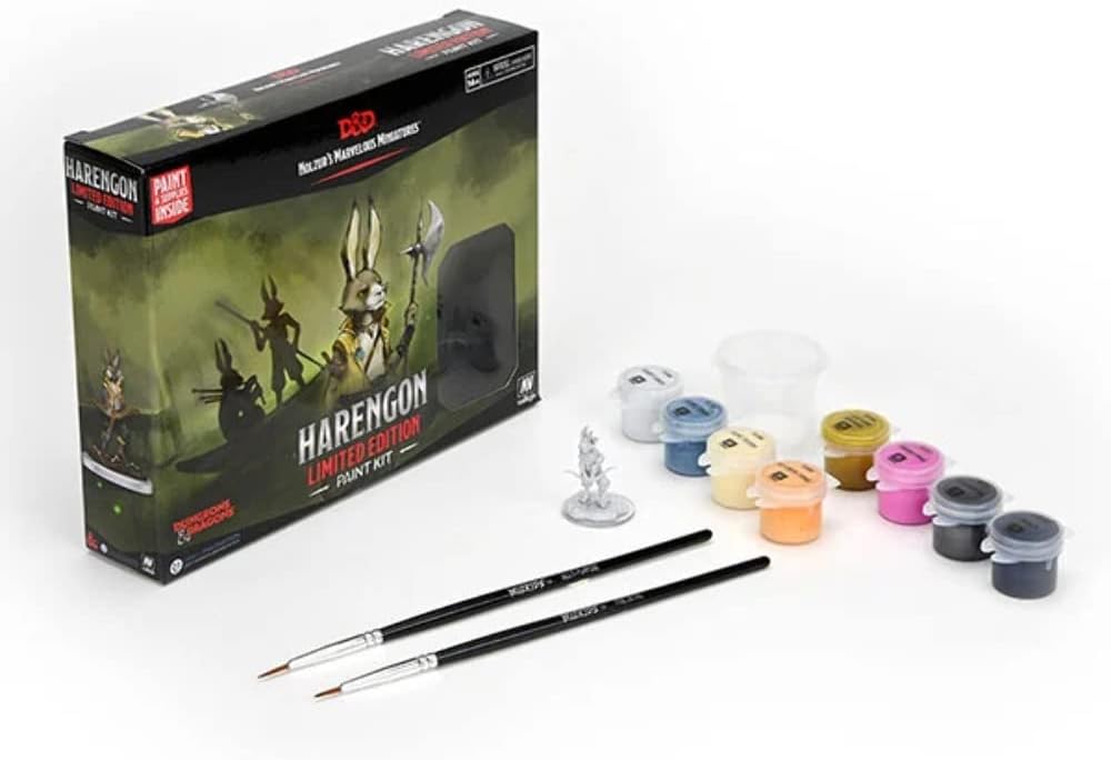 Dungeons & Dragons Nolzur's Marvelous Unpainted Miniatures: Paint Kit - Harengon