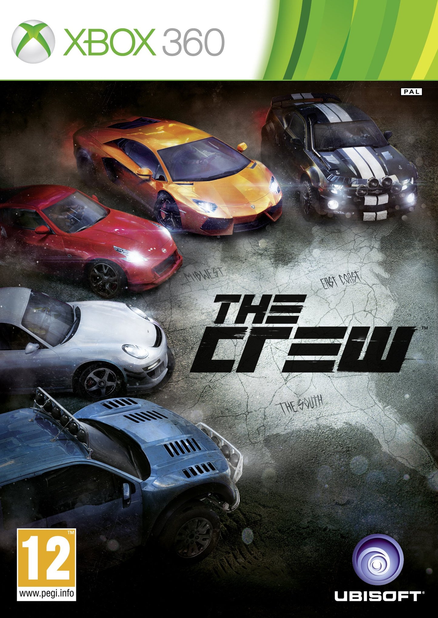 The Crew (Xbox 360)(Online only game) Xbox 360 Standard Edition