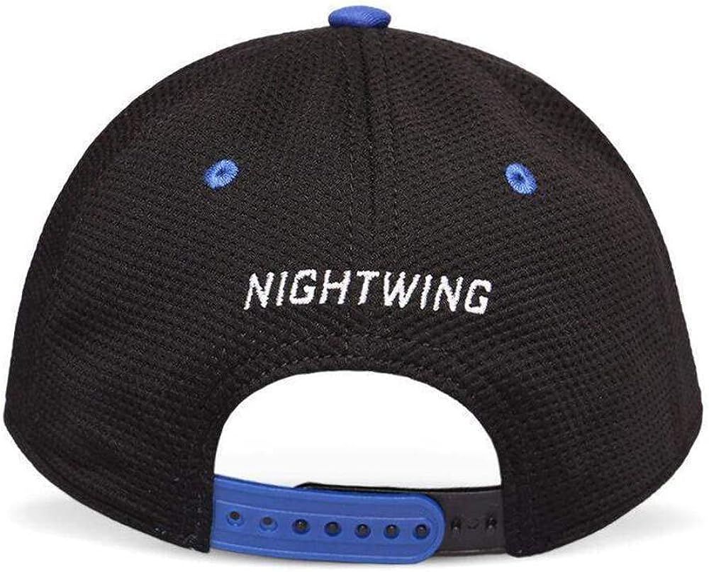 Night Wing Baseball Cap Logo Official Black Warner Snapback One Size, black, One Size