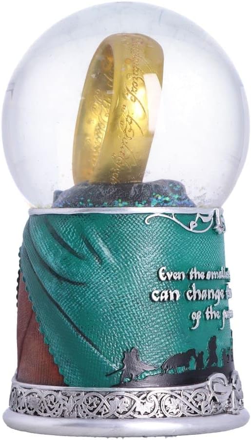 Nemesis Now Officially Licensed Lord of The Rings Frodo Snow Globe, 17cm, Multicolour