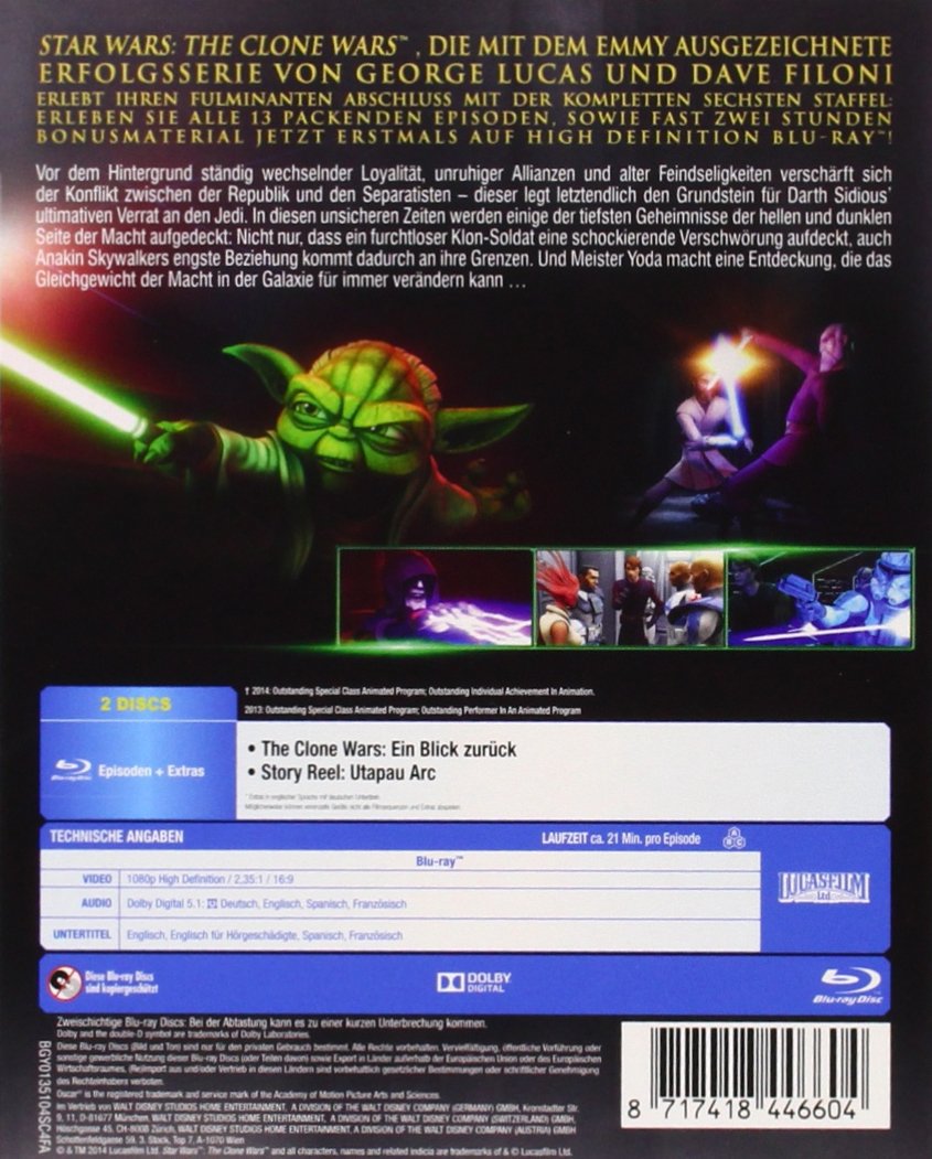 Star Wars - The Clone Wars - Staffel 6