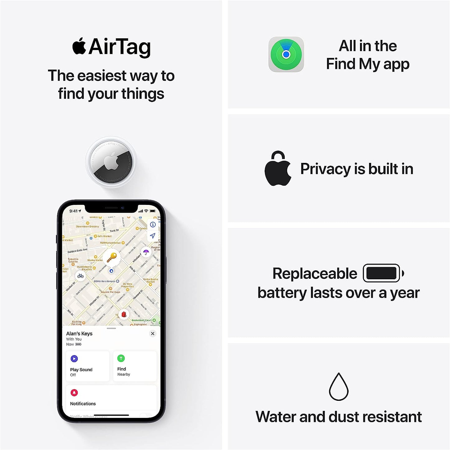 Apple - Airtag 1-Pack
