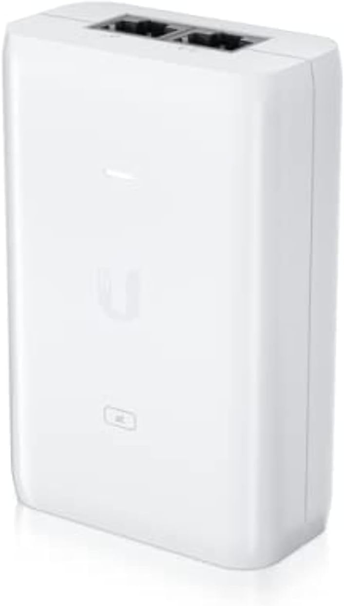 Ubiquiti PoE Injector, 802.3AT Compact PoE+ Injector capable, 835553 (Compact PoE+ Injector capable of delivering 30 W of power to your Access Points and Cameras
