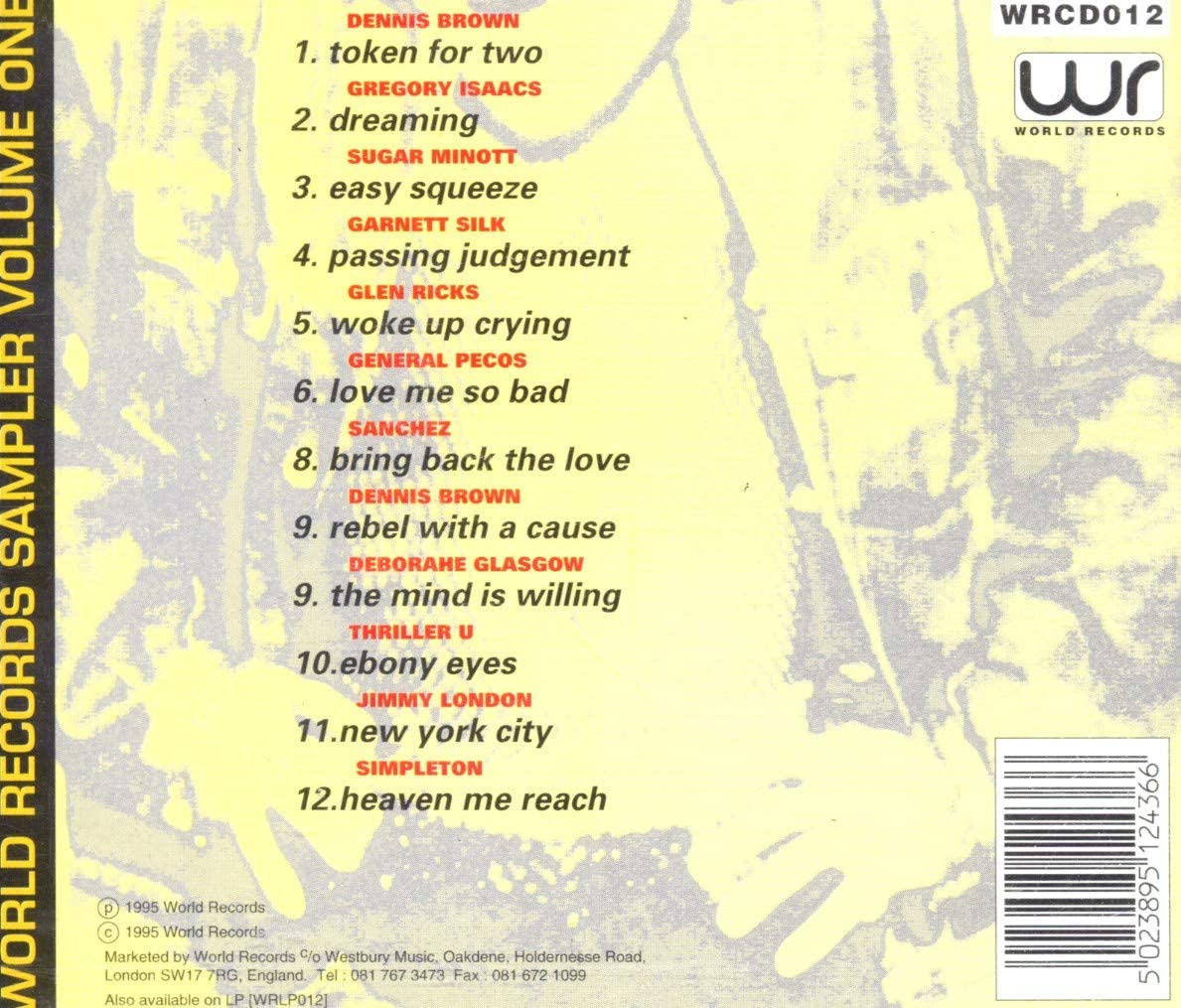 Various - Reggae Sampler, Vol. 1