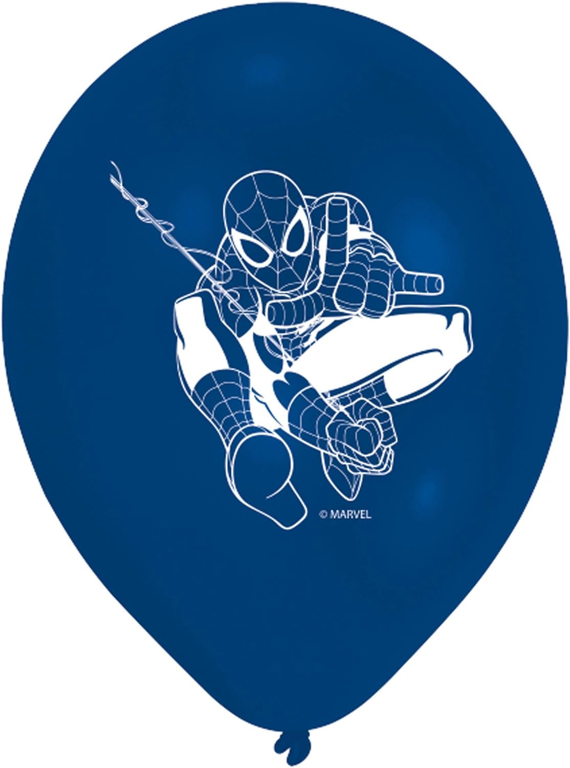 Amscan 999233 Latex Balloons Spider Man Pack of 6 Balloons