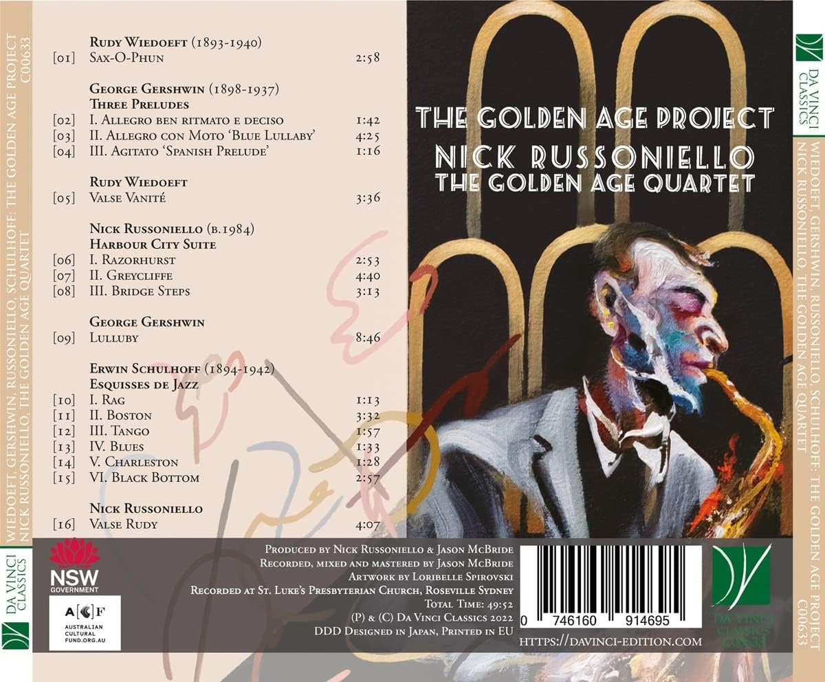 The Golden Age Project: Wiedoeft Gershwin Schulhoff