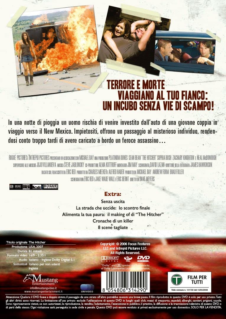 Hitcher (The) - (Italian Import)