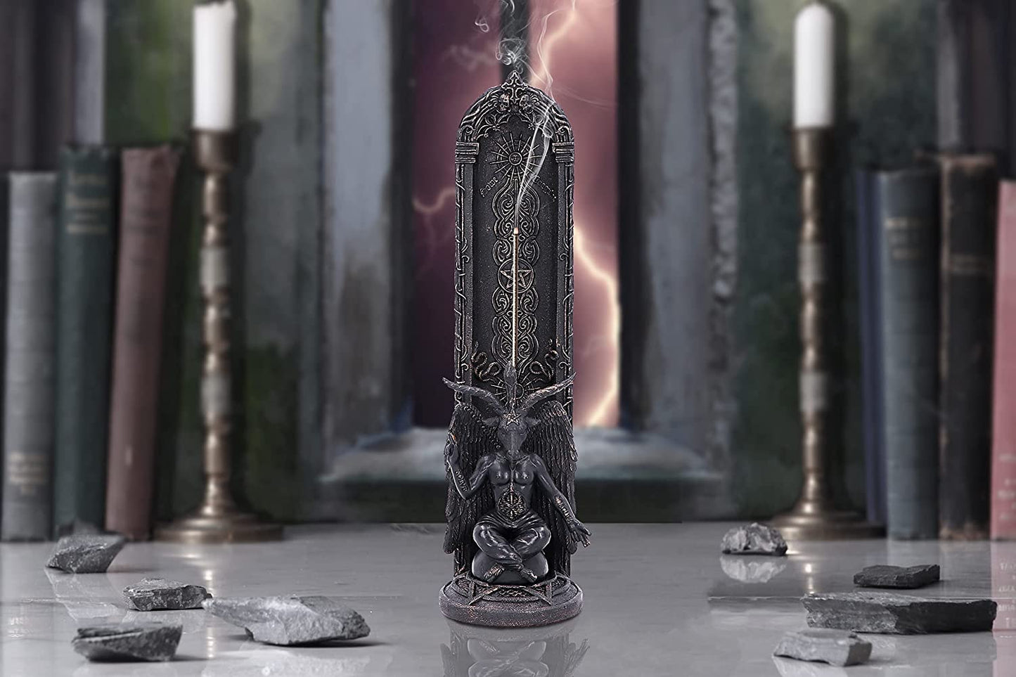 Baphomet`S Essence Incense Burner 23.9Cm
