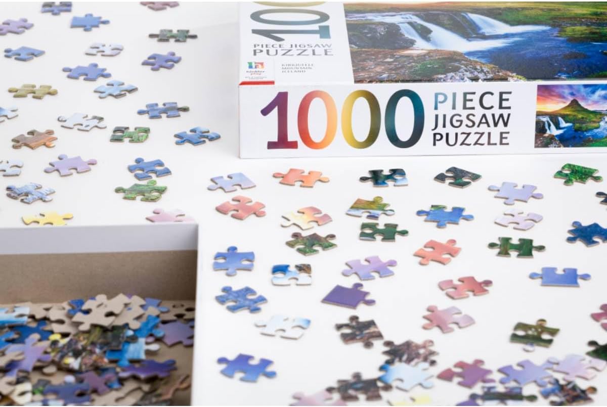 Mindbogglers 1000-Piece Jigsaw Puzzle: Kirkjufell Mountain, Iceland