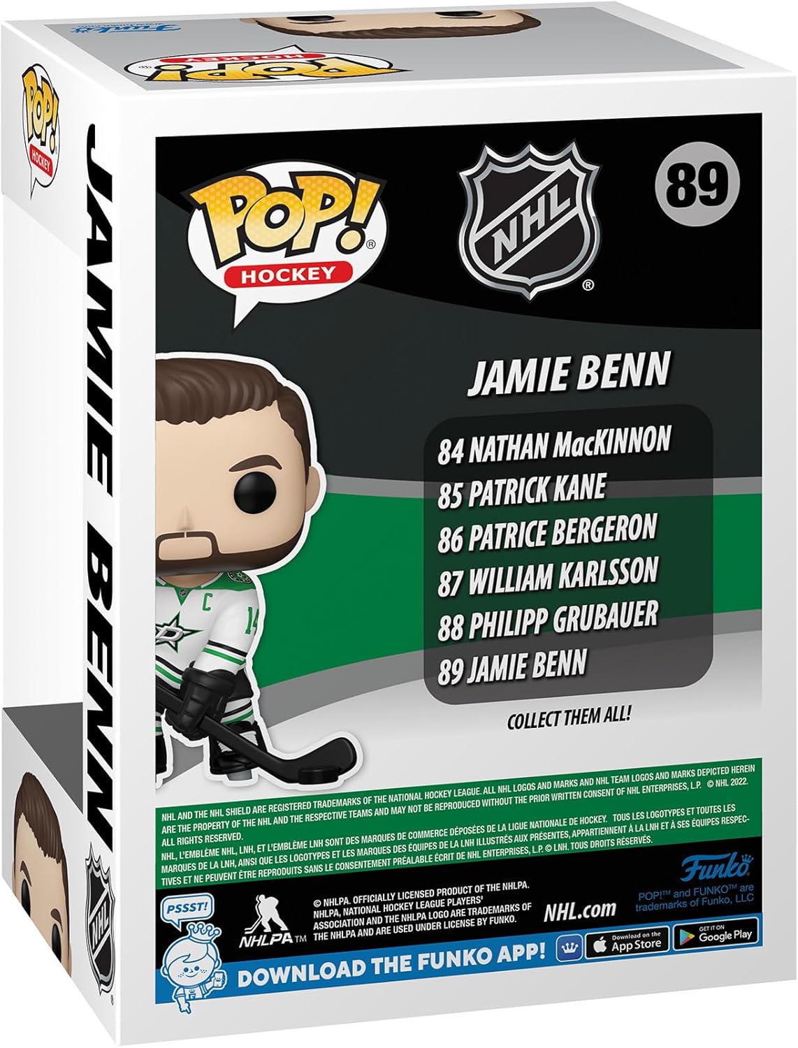 Funko POP NHL: Stars - Jamie Benn (Road)