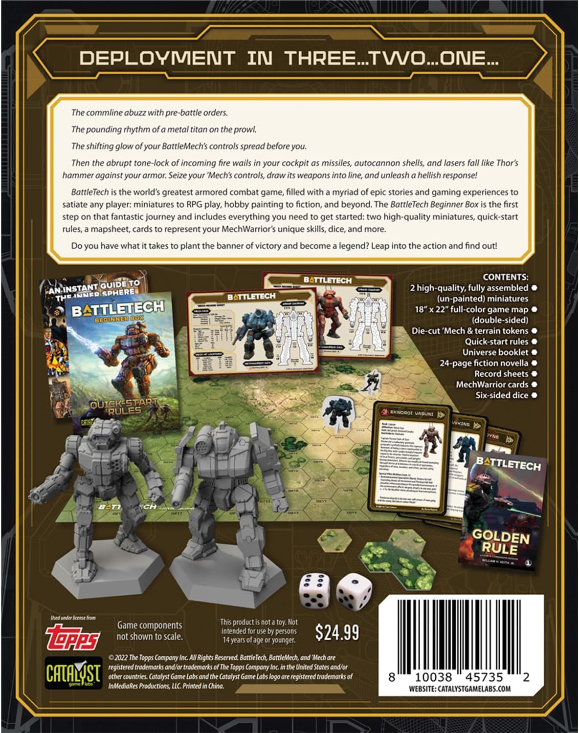 Catalyst Game Labs BattleTech Beginner Box - Your Gateway to The World's Greatest Sci-Fi Miniatures Game Universe