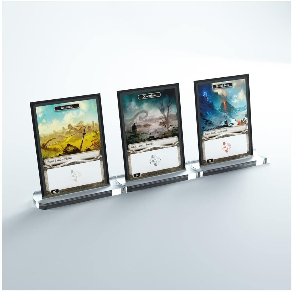 Gamegenic - Premium Card Stands Set Acrylic - 4 Pack