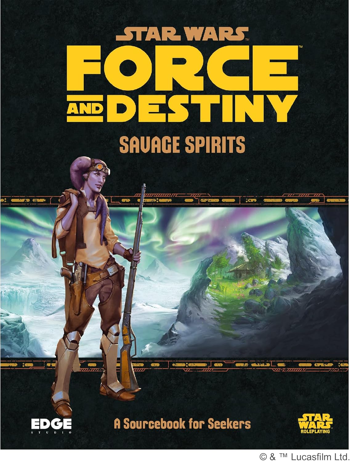 EDGE Studio Star Wars Force and Destiny Game Savage Spirits Expansion ,Roleplaying Game , Strategy Game for Adults and Kids , Ages 10+ ,2-8 Players , Average Playtime 1 Hour ,Made