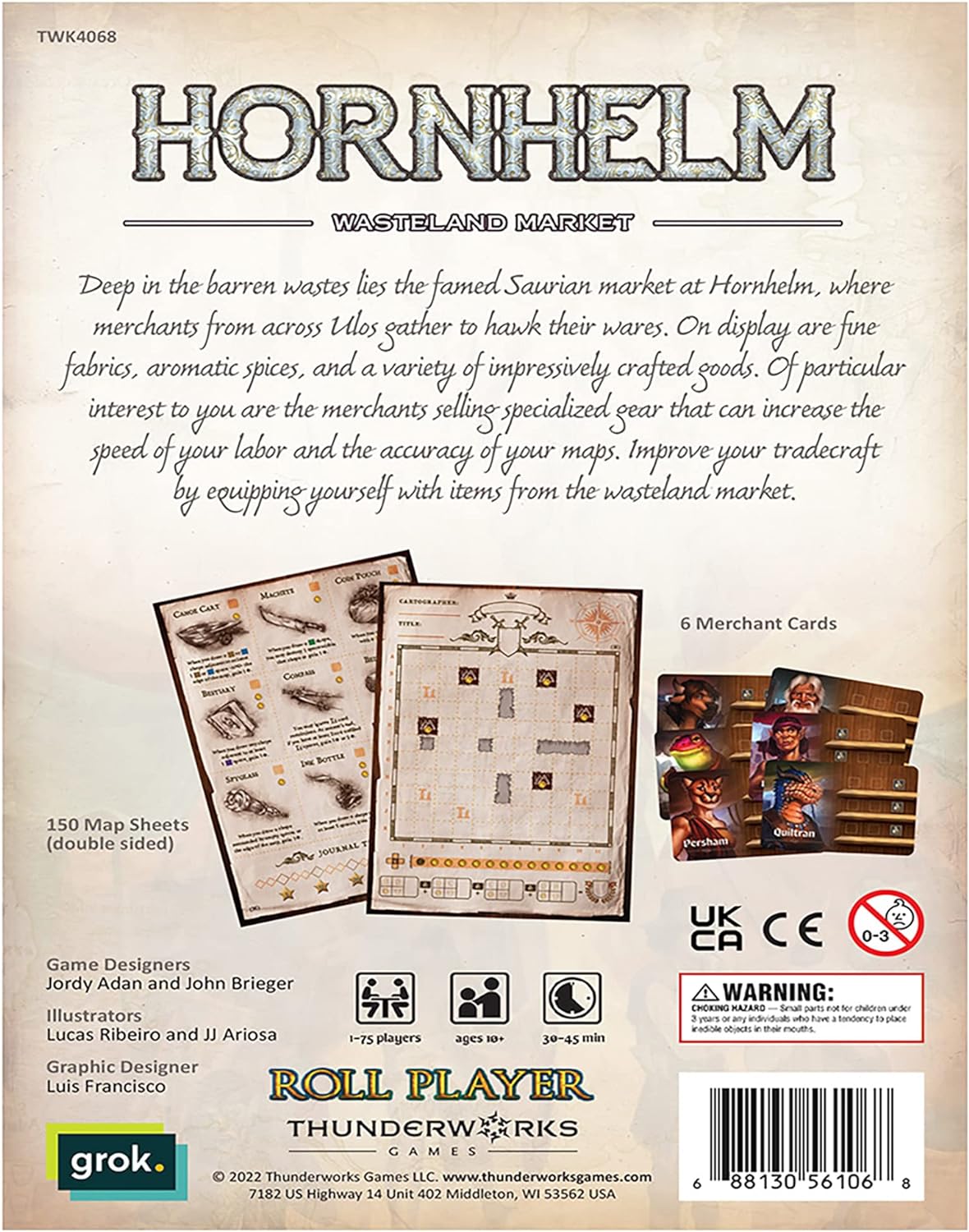 Cartographers Map Pack 6 - Hornhelm Market