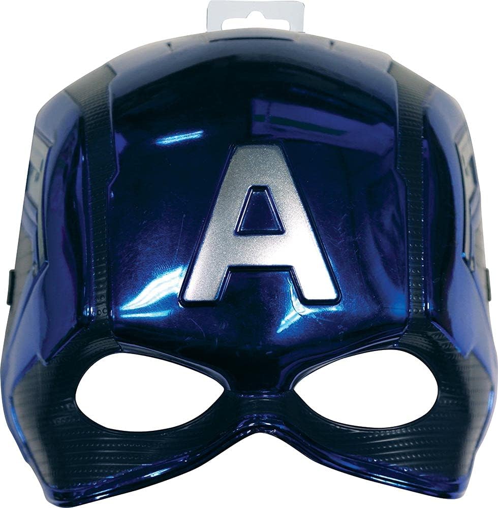 Avengers-39217 Mascara Capitan America Avengers Inf, Multicolor, Talla única (Rubie'S 39217NS