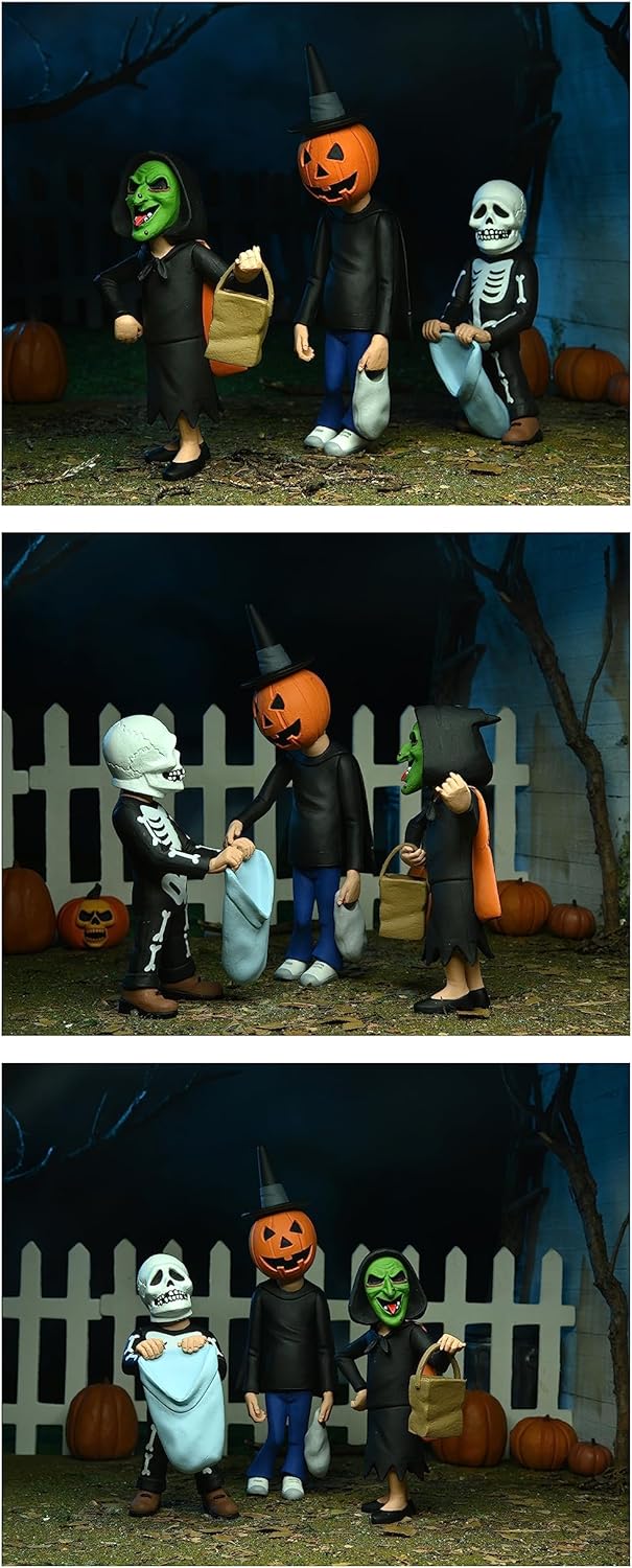 NECA - Halloween 3 Toony Terrors Trick Or Treaters 6 Action Figure 3Pk
