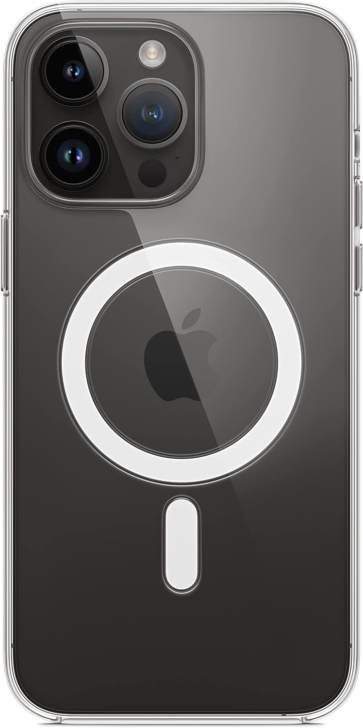 Apple - Back Cover For Mobile Phone - With Magsafe - Polycarbonate - Clear - For Iphone 14 Pro Max