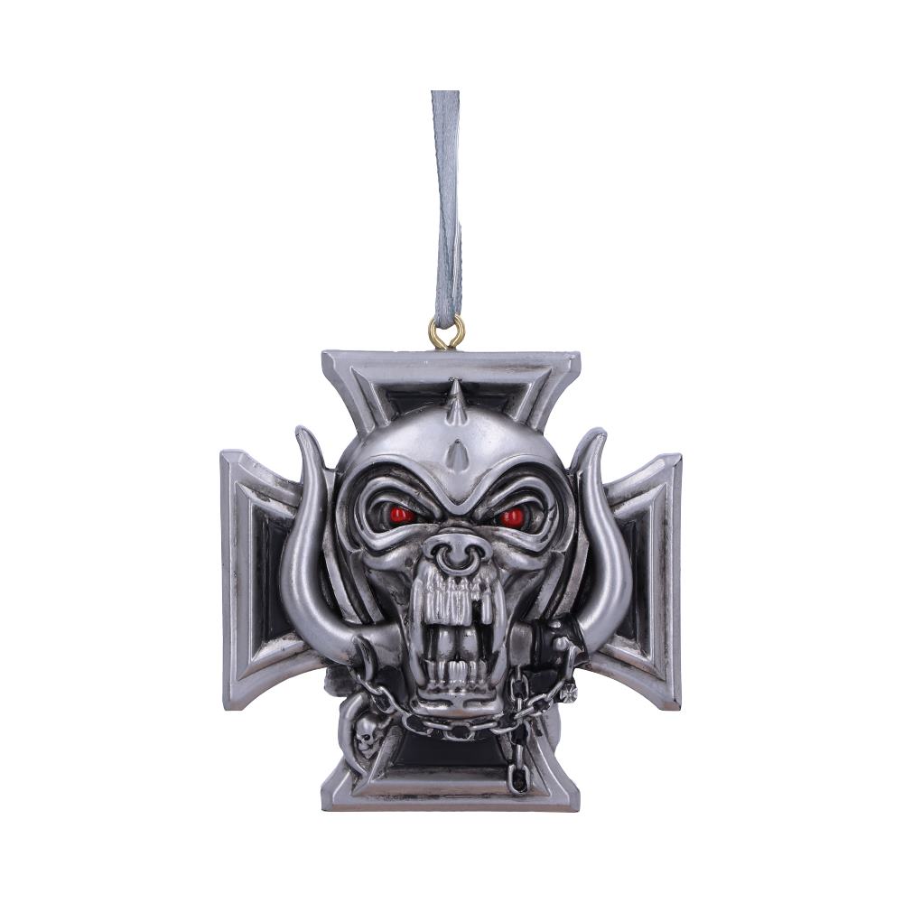 Motorhead Warpig Cross Hanging Ornament 6Cm