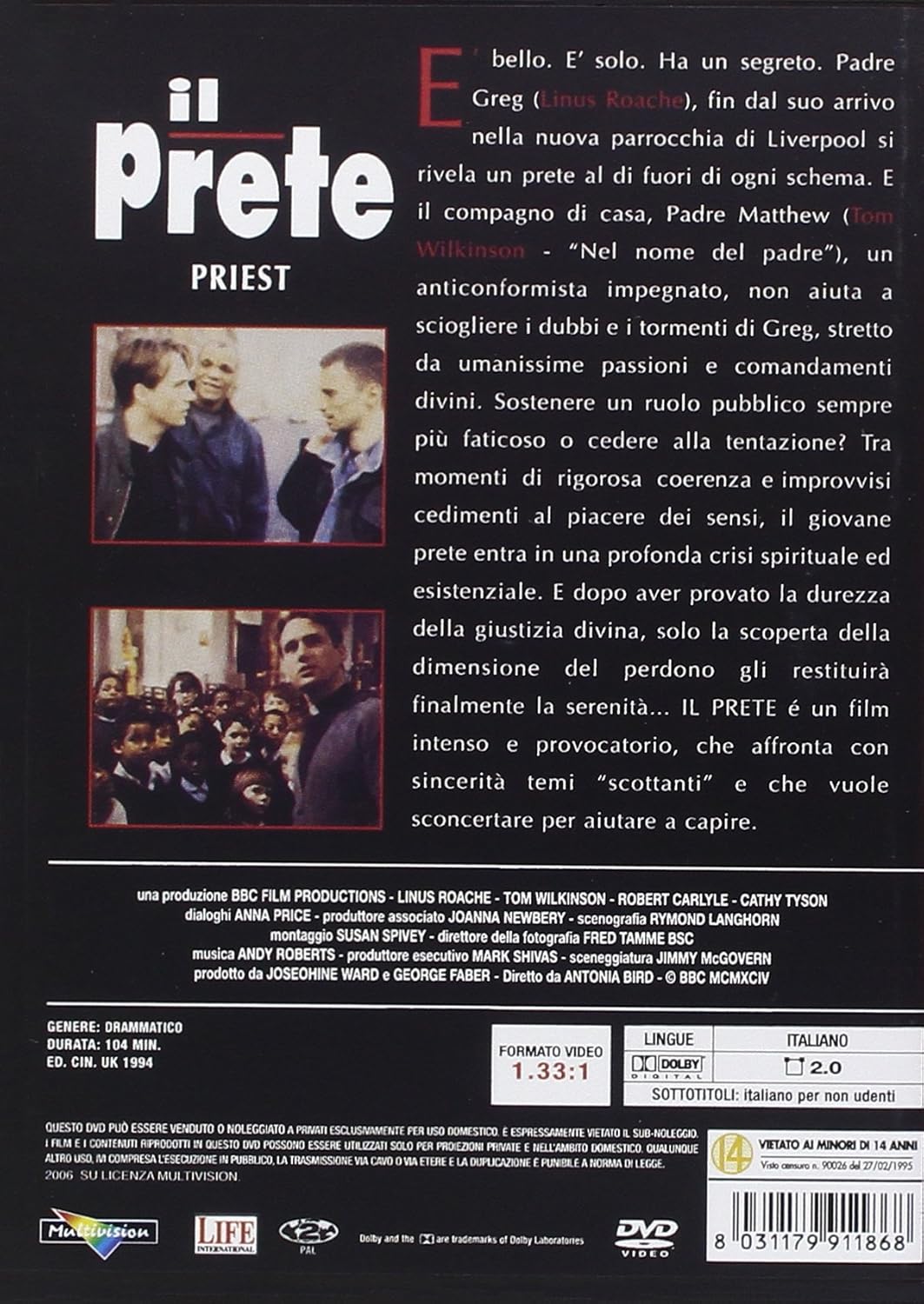 il prete dvd Italian Import