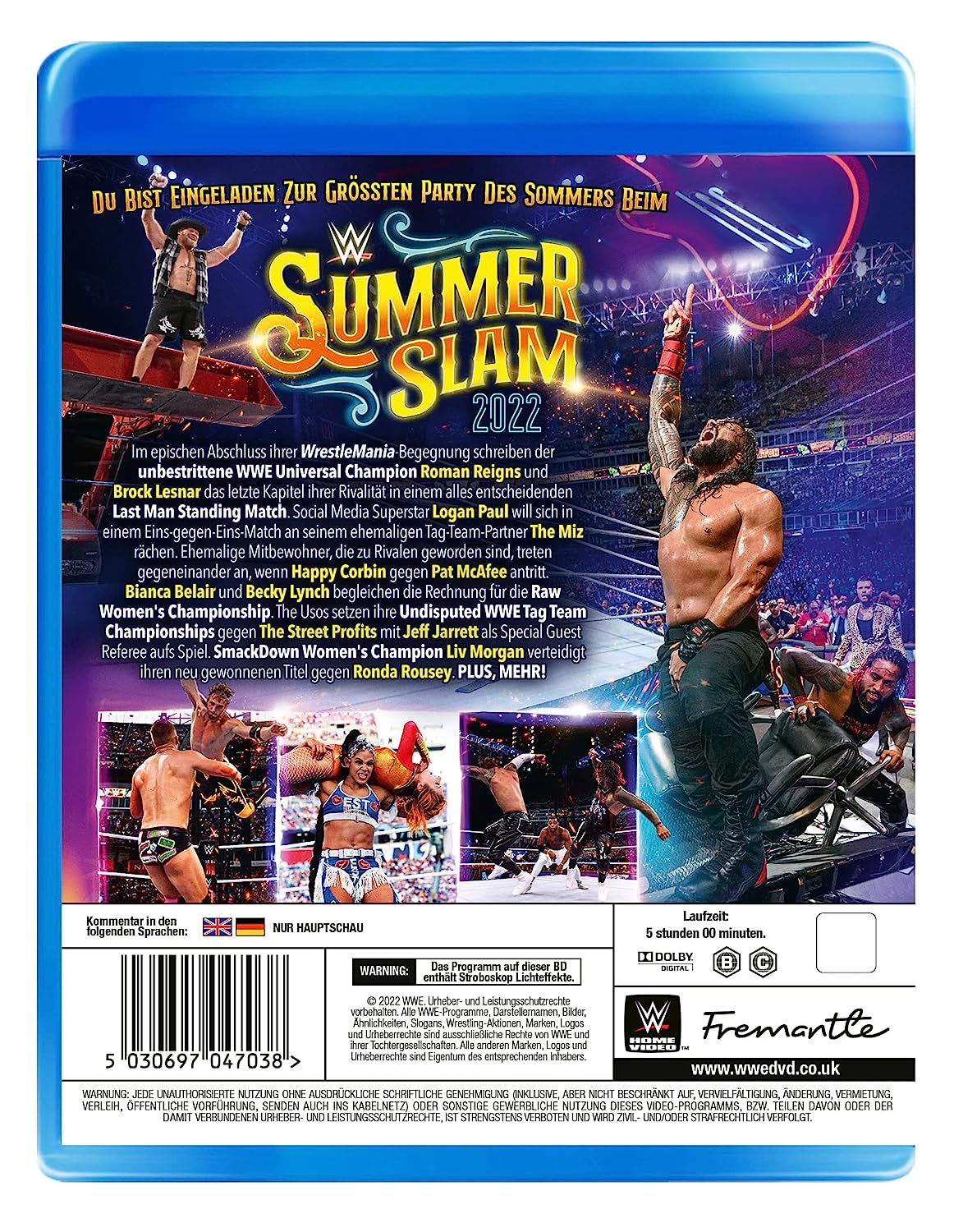 WWE: SUMMERSLAM 2022