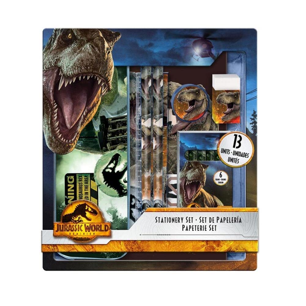 Kids Licensing KL86658 Jurassic World Stationery Set, Multicoloured