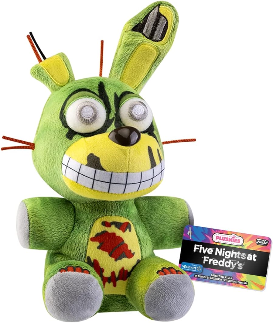 Funko Plush: Five Nights At Freddy's (FNAF) TieDye - Springtrap - Soft Toy - Birthday Gift Idea - Official Merchandise - Stuffed Plushie For Kids And Adults - Ideal For Video Games Fans