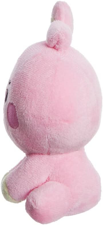 AURORA 61479 BT21 Official Merchandise, Baby Cooky Sitting Doll 5In, Soft Toy, Pink